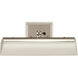 Carston 1 Light 12.25 inch Polished Nickel Wall Sconce Wall Light